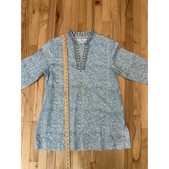 Foxcroft For Appleseeds Wrinkle Free Tunic Size 16P - Picture 7 of 9